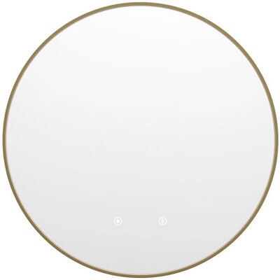 PEONIA Rond LED-spiegel met anti-condens - 60cm - Badkamer spiegel PEONIA Rond LED-spiegel met anti-condens - 60cm - Badkamer spiegel