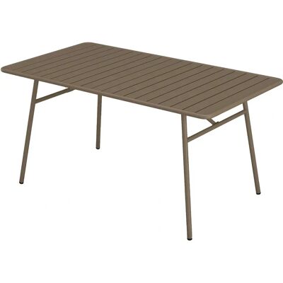 Mylia Mirmande Gartentisch - Taupe - Outdoor-Möbel Mylia Mirmande Gartentisch - Taupe - Outdoor-Möbel