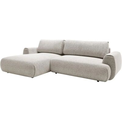 Vente-unique Graues Linkes Ecksofa mit Bezug - Sofa Vente-unique Graues Linkes Ecksofa mit Bezug - Sofa