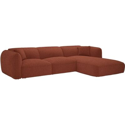 Canapé d'angle droit CAMILIO en tissu - Maison Céphy Canapé d'angle droit CAMILIO en tissu - Maison Céphy