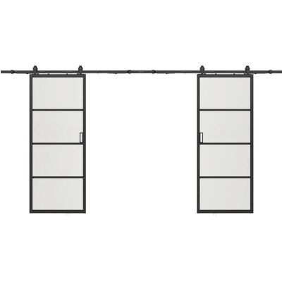 SINCA - SINCA II - Zwart - Aluminium - Deur SINCA - SINCA II - Zwart - Aluminium - Deur