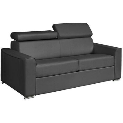 VENTE-UNIQUE Vizir Canapé-Lit Gris 3 Places - Sofa Bed - Publicité VENTE-UNIQUE Vizir Canapé-Lit Gris 3 Places - Sofa Bed - Publicité