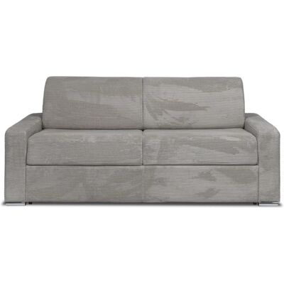 Vente-unique Canapé-Lit Velours Gris Clair 4 Places - Sofá cama de 4 plazas - Publicité Vente-unique Canapé-Lit Velours Gris Clair 4 Places - Sofá cama de 4 plazas - Publicité