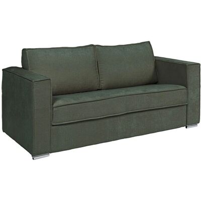 Vente-unique Loreto Canapé-Lit Vert 3 Places - Sofa Bed - Publicité Vente-unique Loreto Canapé-Lit Vert 3 Places - Sofa Bed - Publicité