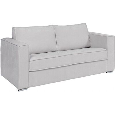 Vente-unique Loreto Canapé-Lit - 3 Places, Gris, 140cm, Ouverture Rapide - Publicité Vente-unique Loreto Canapé-Lit - 3 Places, Gris, 140cm, Ouverture Rapide - Publicité