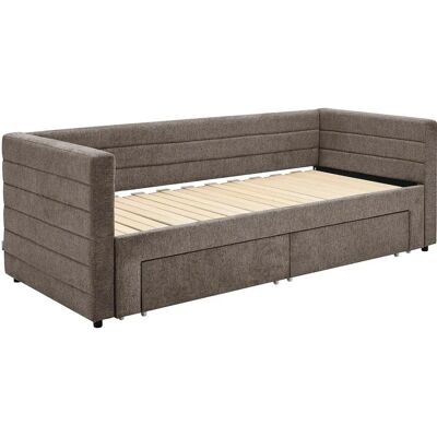 Skrzyniowa łóżko piętrowe Taupe - 80x200cm Skrzyniowa łóżko piętrowe Taupe - 80x200cm