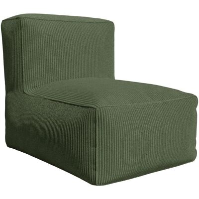Vente-unique Canapé Modulable Vert Nouna - Type de Canapé - Publicité Vente-unique Canapé Modulable Vert Nouna - Type de Canapé - Publicité