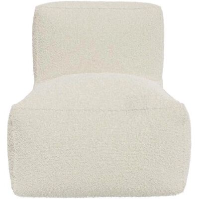Vente-unique NOUMARA Fauteuil Modulable Beige - Fauteuil - Publicité Vente-unique NOUMARA Fauteuil Modulable Beige - Fauteuil - Publicité