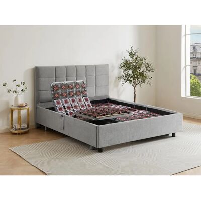 DREAMEA Elektrisches verstellbares Bett mit 96 Plots - 2x70x190 cm DREAMEA Elektrisches verstellbares Bett mit 96 Plots - 2x70x190 cm