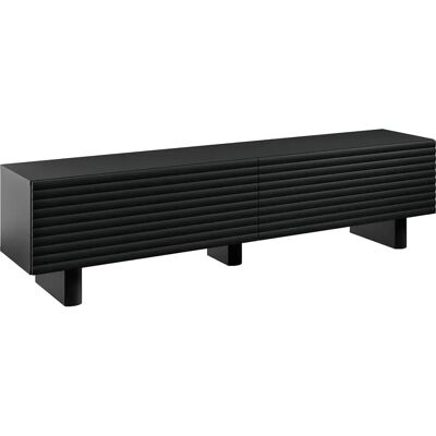 Vente-unique Modern TV Cabinet - 180cm - Black - European Vente-unique Modern TV Cabinet - 180cm - Black - European