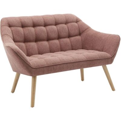 Vente-unique Canapé Rose Modèle Caserta - Ensemble Canapé et Fauteuil - Publicité Vente-unique Canapé Rose Modèle Caserta - Ensemble Canapé et Fauteuil - Publicité