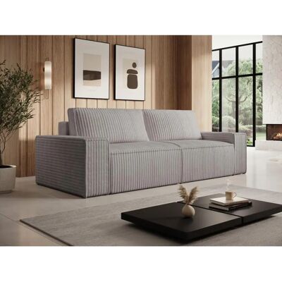 Vente-unique Canapé Velours Amelia 3 Places - Sofa - Publicité Vente-unique Canapé Velours Amelia 3 Places - Sofa - Publicité