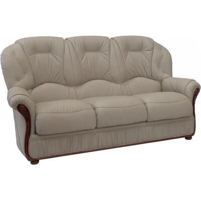 Vente-unique Ensemble Canapé et Fauteuil - Cuir de Buffle Taupe DAPHNE - Publicité Vente-unique Ensemble Canapé et Fauteuil - Cuir de Buffle Taupe DAPHNE - Publicité