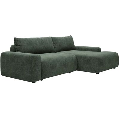 Canapé d'Angle Convertible Daviso - Revêtement en Tissu - Tissu Texturé - Pour Quatre Personnes - Publicité Canapé d'Angle Convertible Daviso - Revêtement en Tissu - Tissu Texturé - Pour Quatre Personnes - Publicité