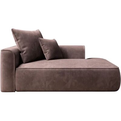 Vente-unique Rosa Samt Sessel - Chaise Lounge Vente-unique Rosa Samt Sessel - Chaise Lounge