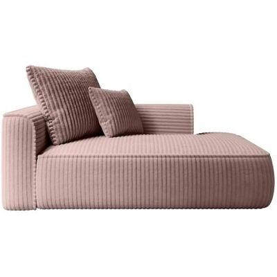Vente-unique Pink Velvet Lounge - Chaise Lounge Vente-unique Pink Velvet Lounge - Chaise Lounge