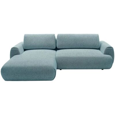 Vente-Unique Blaues Monelia Ecksofa - Sofa Vente-Unique Blaues Monelia Ecksofa - Sofa
