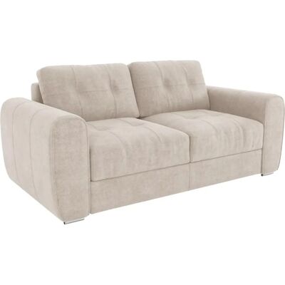 BOLIPO Canapé-Lit - Ouverture rapide en tissu - Matelas 140cm - Beige - Publicité BOLIPO Canapé-Lit - Ouverture rapide en tissu - Matelas 140cm - Beige - Publicité