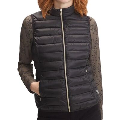 Gilet en duvet noir sans manches TBS Naelisan - Gilet sans manches Gilet en duvet noir sans manches TBS Naelisan - Gilet sans manches