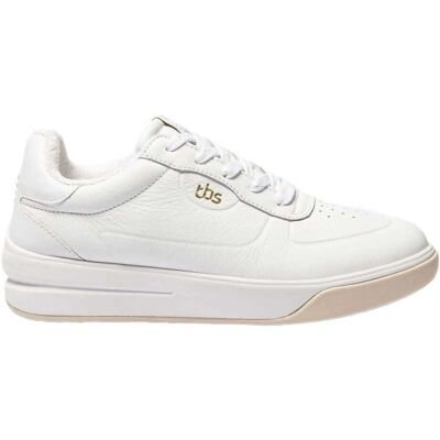 Baskets TBS Claudie - Chaussures blanches décontractées pour femmes - Publicité Baskets TBS Claudie - Chaussures blanches décontractées pour femmes - Publicité
