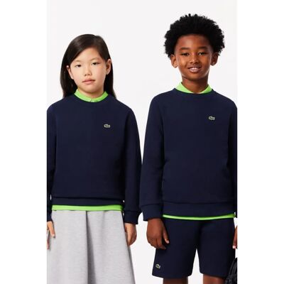 Sudadera de Algodón Lacoste SJ5284 Azul Oscuro Sudadera de Algodón Lacoste SJ5284 Azul Oscuro