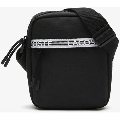 Sac messager en fibre recyclée Lacoste Neocroc - Casual - Publicité Sac messager en fibre recyclée Lacoste Neocroc - Casual - Publicité