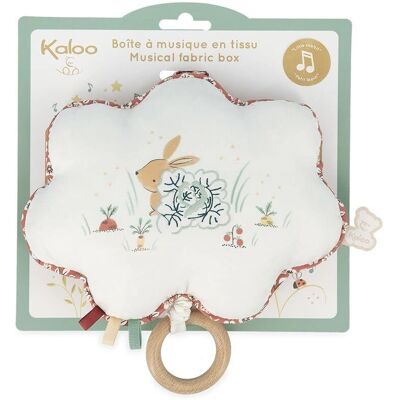 Kaloo Petites Chanson Little Rabbit Fabric Box - Baby Musical Toy Kaloo Petites Chanson Little Rabbit Fabric Box - Baby Musical Toy