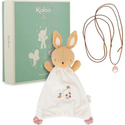 Kaloo Baby Gift Set - Baby Rattle & Soft Toy - Recycled Materials - From Birth Kaloo Baby Gift Set - Baby Rattle & Soft Toy - Recycled Materials - From Birth