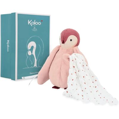 KALOO Pinguino Rosa Peluche per Bambini - Legame e Conforto KALOO Pinguino Rosa Peluche per Bambini - Legame e Conforto