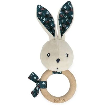 Hochet bébé Kaloo - Clochette en bois naturel 12cm - Publicité Hochet bébé Kaloo - Clochette en bois naturel 12cm - Publicité