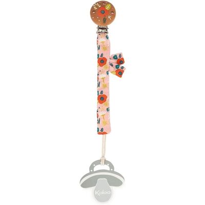 Kaloo K216005 - Attache-sucette coquelicot - Clip pour sucette - Publicité Kaloo K216005 - Attache-sucette coquelicot - Clip pour sucette - Publicité
