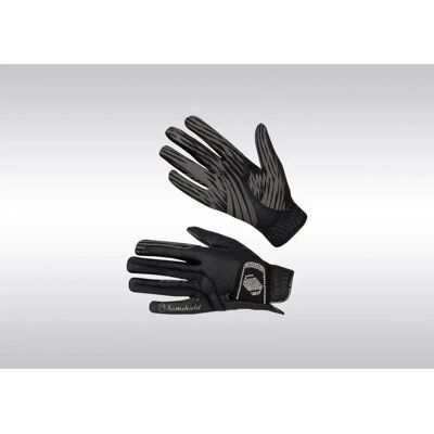 Samshield Reithandschuh V-Skin Crystal 7 1/2 Schwarz - Reithandschuhe Samshield Reithandschuh V-Skin Crystal 7 1/2 Schwarz - Reithandschuhe