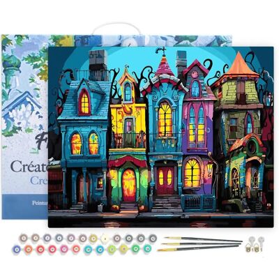Kit de Peinture par Nombres Figuredart 40x50cm Mais Gothique Fa10242 Y - Publicité Kit de Peinture par Nombres Figuredart 40x50cm Mais Gothique Fa10242 Y - Publicité
