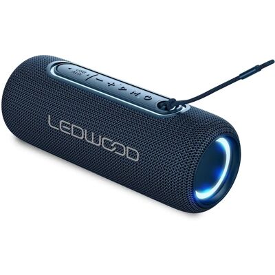 Haut-parleur Bluetooth LEDWOOD XTREME 140 - Étanche, LED ambiant - Publicité Haut-parleur Bluetooth LEDWOOD XTREME 140 - Étanche, LED ambiant - Publicité