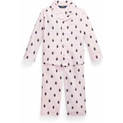 Polo Ralph Lauren Set Pigiama Bianco/Rosa - 10 Anni Polo Ralph Lauren Set Pigiama Bianco/Rosa - 10 Anni