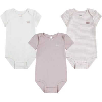 Levi's Baby Geschenkset - 3er Pack Bodysuits für Babys - Größe 62 Levi's Baby Geschenkset - 3er Pack Bodysuits für Babys - Größe 62