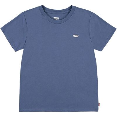 Levi's Indigo V-ringning Bomullsblandad T-shirt Levi's Indigo V-ringning Bomullsblandad T-shirt