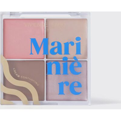 VIVIENNE SABO Mariniere Kermainen Kasvot Contouring Paletti No.01 - Contouring Paletti VIVIENNE SABO Mariniere Kermainen Kasvot Contouring Paletti No.01 - Contouring Paletti