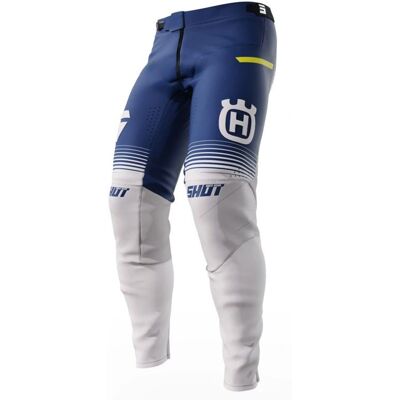 Pantalones de Motocross Shot Husqvarna Edición Limitada 2023 Azul Pantalones de Motocross Shot Husqvarna Edición Limitada 2023 Azul