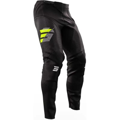 Pantalon de motocross Shot Speck - Noir Jaune - Unisexe - Publicité Pantalon de motocross Shot Speck - Noir Jaune - Unisexe - Publicité