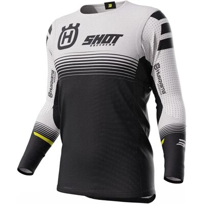 Maglietta da motocross Husqvarna Edizione Limitata - Nero Bianco - M Maglietta da motocross Husqvarna Edizione Limitata - Nero Bianco - M