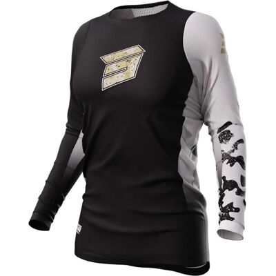 Shot Contact Shelly 2.0 Negro Blanco S - Maillot de motocross Shot Contact Shelly 2.0 Negro Blanco S - Maillot de motocross