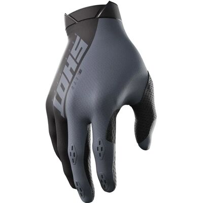 Shot Shot Lite Motocross Handschuhe - Unisex - Schwarz Grau Shot Shot Lite Motocross Handschuhe - Unisex - Schwarz Grau