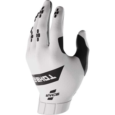 Gants de motocross Shot Race Noir Blanc taille : 4XL - Publicité Gants de motocross Shot Race Noir Blanc taille : 4XL - Publicité