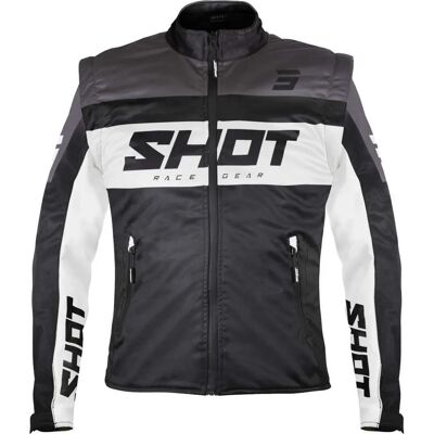 Chaqueta Enduro Shot Lite 3.0 Negro-Blanco Chaqueta Enduro Shot Lite 3.0 Negro-Blanco