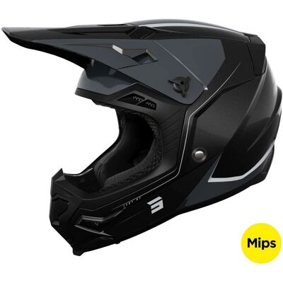 Casco da Cross Shot Core Comp Shot - Nero Opaco XL Casco da Cross Shot Core Comp Shot - Nero Opaco XL
