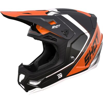 Casco Shot Core Fast Motocross - Arancione - Unisex - Attrezzatura da Motocross Casco Shot Core Fast Motocross - Arancione - Unisex - Attrezzatura da Motocross