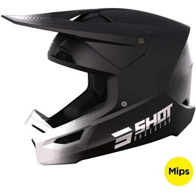 Casco da Moto Shot Race - Nero Opaco - 2XL - ECE 2206 Casco da Moto Shot Race - Nero Opaco - 2XL - ECE 2206