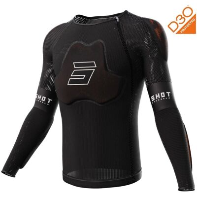 Shot Race Gear Impact-Körperschutz - Stoßdämpfendes D3O - Leicht, Belüftet - Schutz für Motorräder Shot Race Gear Impact-Körperschutz - Stoßdämpfendes D3O - Leicht, Belüftet - Schutz für Motorräder