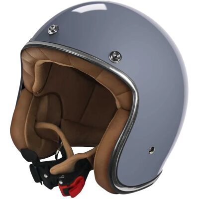 Casque Ouvert Stormer Quartz - Casque Moto - Résistant aux Chocs - Gris Élégant - Publicité Casque Ouvert Stormer Quartz - Casque Moto - Résistant aux Chocs - Gris Élégant - Publicité